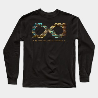 My love for you is infinite - V3 Long Sleeve T-Shirt